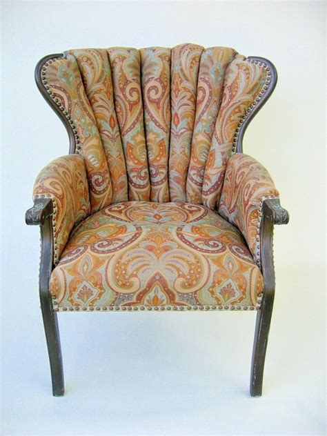 Vintage Channel Back Chair 